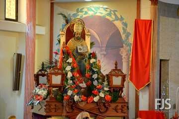 Procesión religiosa por las calles de El Ejido (Foto Francisco Javier Santana)
